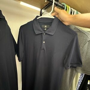 Banana Republic Blue Polo Shirt Classic Design